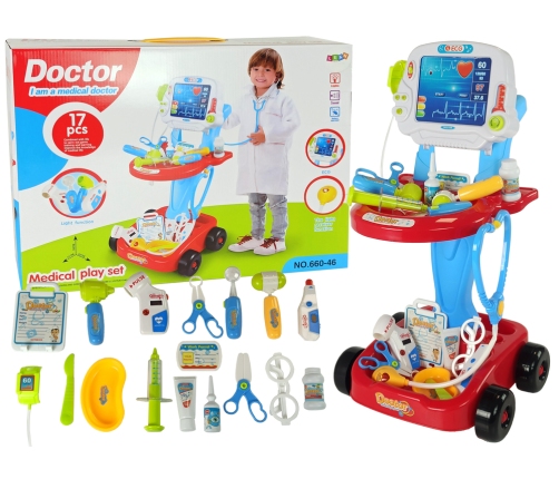 Doctor Trolley Set 17 Pieces