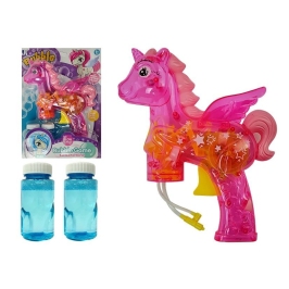 Soap Bubble Gun Unicorn Pink