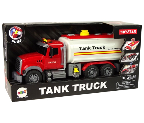 Car Tank Truck White Light Sounds