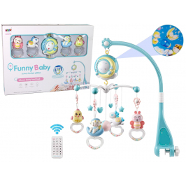 Baby Carousel Projector Rattles Animals Pilot