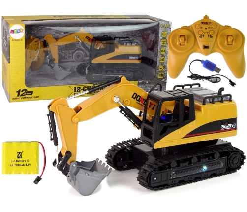 Caterpillar excavator R/C 2.4 GHz Light and sound effects