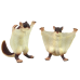 Collector's Figurine Flying Squirrel Animals of the World