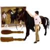 Brown Horse Doll Figures Accessories