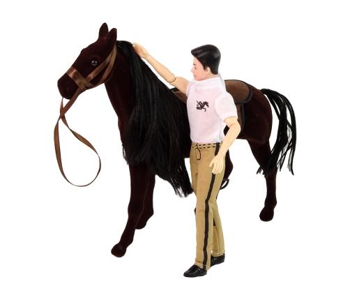 Brown Horse Doll Figures Accessories