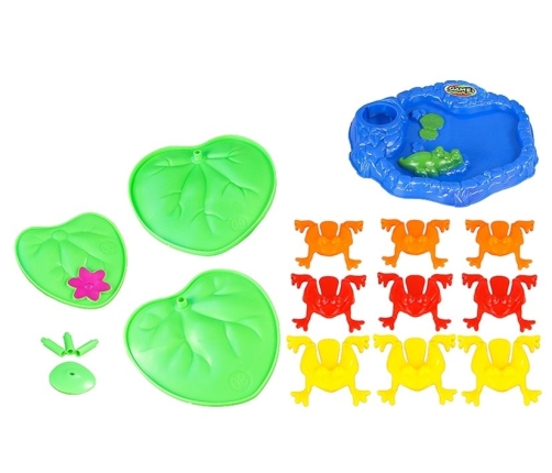 Jumping Frogs Family Game Tiddlywinks