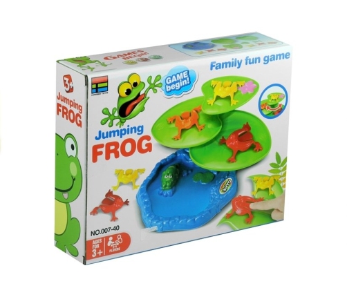 Jumping Frogs Family Game Tiddlywinks