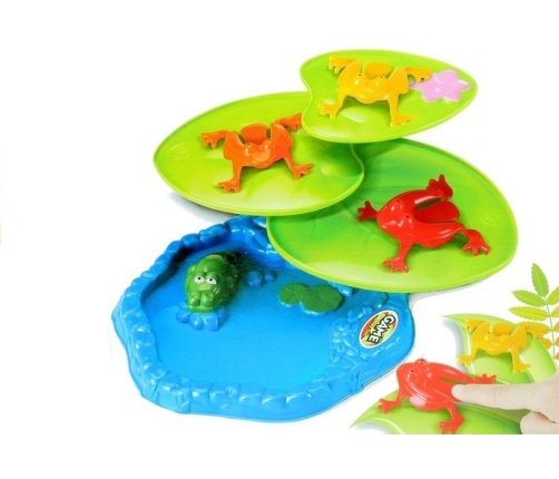 Jumping Frogs Family Game Tiddlywinks