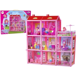 DIY dolls' house Willa Doll Furnishings Pink