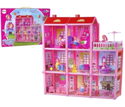 DIY dolls' house Willa Doll Furnishings Pink