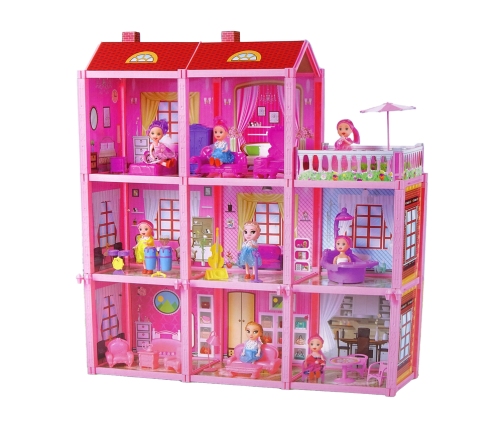 DIY dolls' house Willa Doll Furnishings Pink