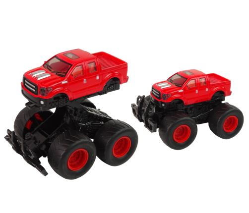 Metal Terrain Car Large Wheels Various Colours Bump Up HAT13