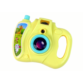 Camera With Yellow Pet Projector