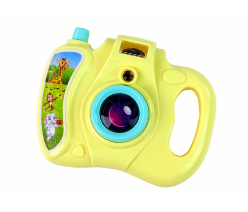 Camera With Yellow Pet Projector