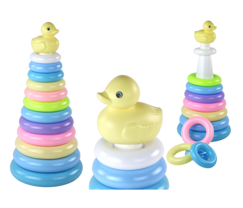 Pyramid Duck Puzzle 12 Circles 39cm x 17.5cm x 17.5cm