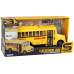 School Bus 1:16 Friction Drive Opening Doors Lights Sounds Yellow