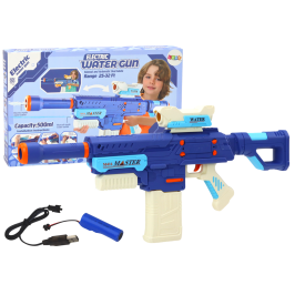 M416 Rechargeable Water Rifle 500ml Blue