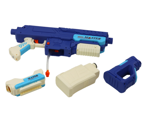 M416 Rechargeable Water Rifle 500ml Blue