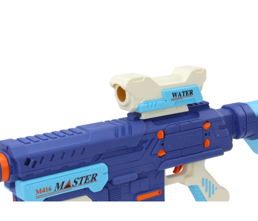 M416 Rechargeable Water Rifle 500ml Blue