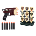 Foam Dinosaurs Brown Dinosaurs Gun With Darts Set