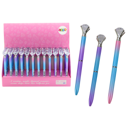 Diamond Ballpoint Pen Colorful Blue Refill 0.7mm Mix