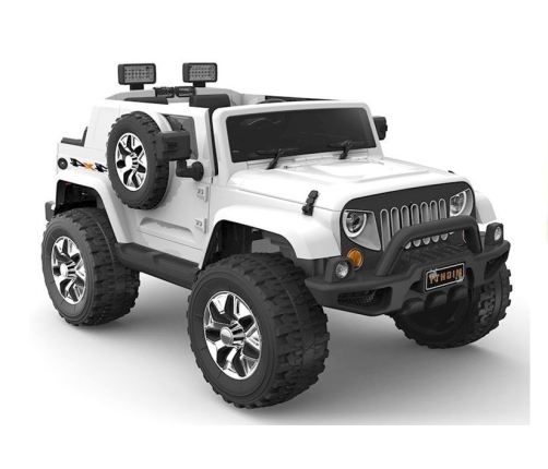 Jeep HL1668 4x4 White - Electric Ride On Car