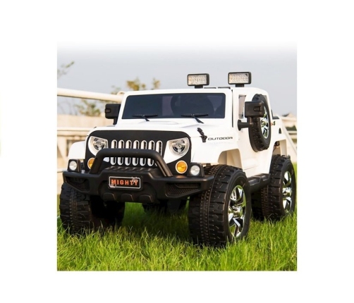 Jeep HL1668 4x4 White - Electric Ride On Car