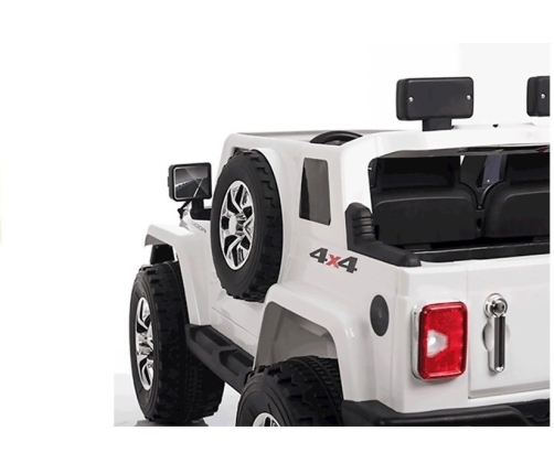 Jeep HL1668 4x4 White - Electric Ride On Car