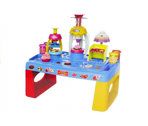 Big Set of Desserts Play Dough Table + Accessories