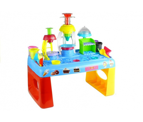 Big Set of Desserts Play Dough Table + Accessories