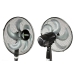 Floor Fan Vento 40 cm 75W Silver-Black