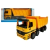 Orange Truck Dumper Trolley with movable load