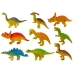 Truck Transporter Sorter Suitcase with Dinosaurs Green