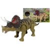 Dinosaur Triceratops Rex Battery Operated Green