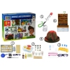 Scientific Kit 6in1 Amber Rocket Volcano Chemistry Labyrinth Detective