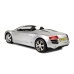 Toy car Cabriolet Silver 1:18