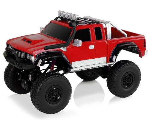 Off-road car R/C 2.4G Climbing Car 1:8 Red 4x4