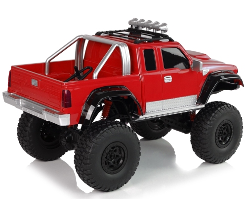 Off-road car R/C 2.4G Climbing Car 1:8 Red 4x4