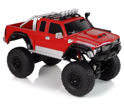 Off-road car R/C 2.4G Climbing Car 1:8 Red 4x4