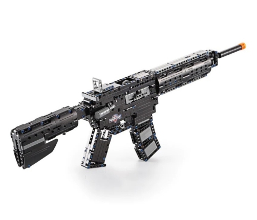 M4A1 Military Assault Rifle with CADA Blocks 621 elements