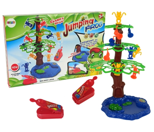 Jumping Frogs Arcade Game With Launchers