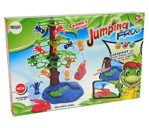 Jumping Frogs Arcade Game With Launchers