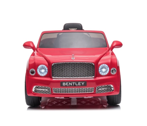 Vienvietīgs elektromobilis Bentley Mulsanne Red Painted