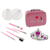 Make-up Set in a Suitcase Pink Trunk Glitter Glosses