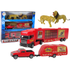 Circus Animals Vehicle Set The Circus Animals Truck + Car with Trailer