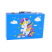 CHILDREN'S ART SET OF 145 PIECES  In a pink case with a unicorn