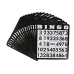 Metal Bingo Game Set Reusable Cards Lottery Machine