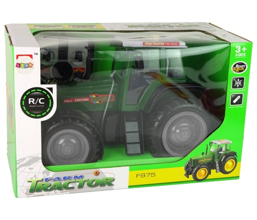 Green and black R/C Remote Controlled Tractor