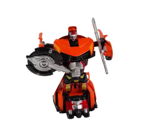 2in1 Robot Transformers Red Orange Auto Set HXSY04