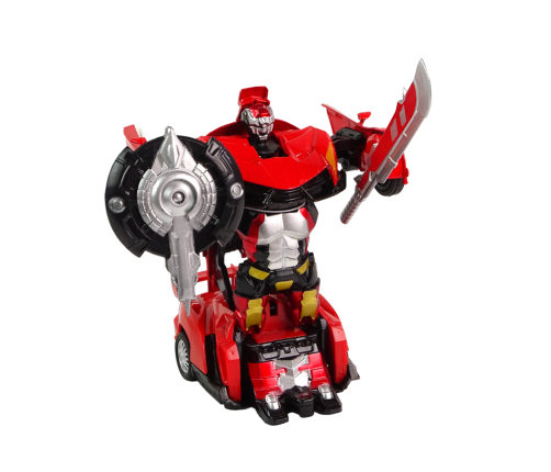 2in1 Robot Transformers Red Orange Auto Set HXSY04