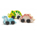 Wooden Three Joyful Dinosaurs Set 15597